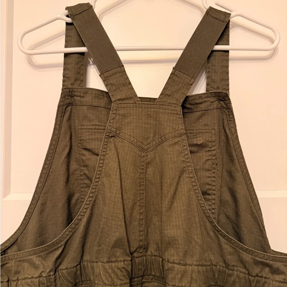 Duluth Trading Co Olive Hemp Overalls - Picture 2 of 5